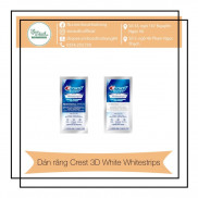 Miếng dán trắng răng Crest 3D Whitestrips