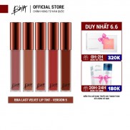 Son kem lì Bbia Last Velvet Lip Tint Version 5 (5 màu) 5g - Bbia Official Store