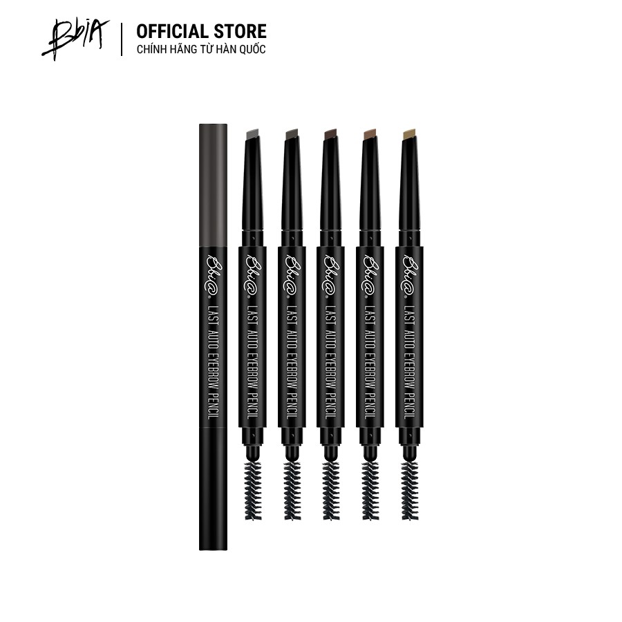 Chì kẻ chân mày Bbia Last Auto Eyebrow Pencil (5 màu) 0.18g - Bbia Official Store