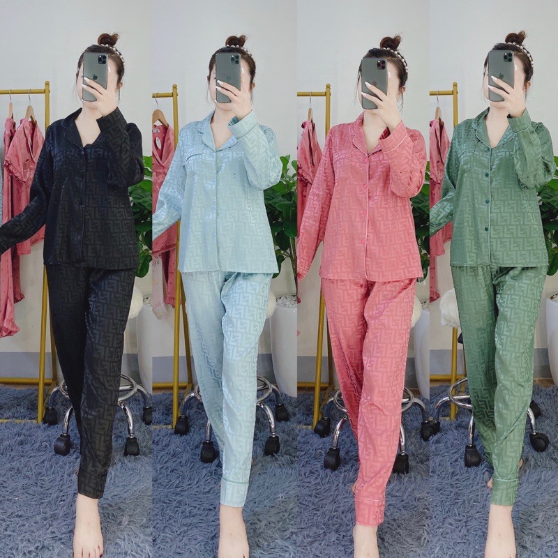 BỘ LỤA GẤM Fe-Di(Có Size Đại)