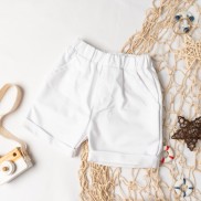 Quần đùi kaki cho bé trai - Quần ngố bé trai năng động - QĐ20001