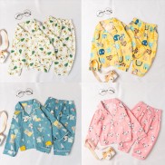 Bộ đồ pyjama rời dài tay họa tiết dễ thương cho bé BR20017 - MAGICKIDS