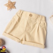 Quần kaki ngắn cho bé trai đi biển