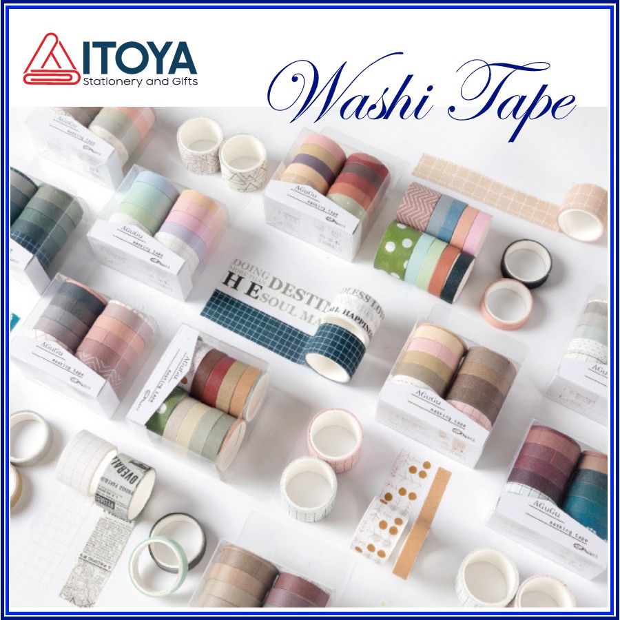 Băng dính trang trí Washi Tape Bujo DIY