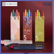  Bộ bút bi gel Kaco Pure, bộ 5 màu Pastel/ Retro/ Vintage
