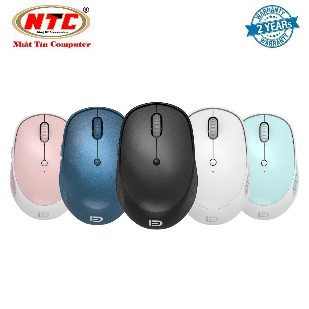 Chuột không dây Wireless 6D FD E580 thiết kế chắc chắn,dùng chơi game, pin dùng 12 T