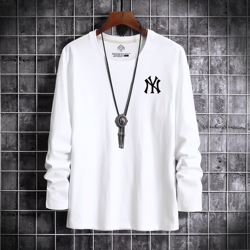 Áo thun tay dài Gấu 194 vải coton dày dặn, mềm mịn, co dãn - form regular - TD NY