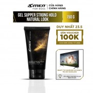 Keo Vuốt Tóc X-Men For Boss Gel Super Strong Hold Natural Look 150g