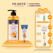Combo Dầu gội Purité serum thiên nhiên giảm gãy rụng 620ml + Dầu xả Purité serum thiên nhiên giảm gãy rụng 150ml
