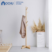 Cây móc treo quần áo đồ đa năng OCHU Kệ giá sào đứng gỗ lắp ráp STANDING HANGER Nội thất thông minh decor phòng ngủ