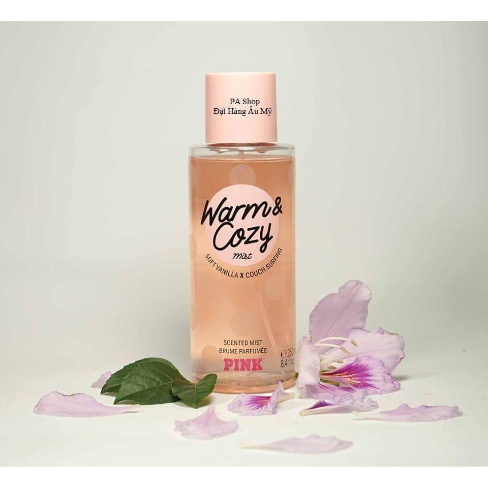 Xịt thơm toàn thân Warm and Cozy 250ML