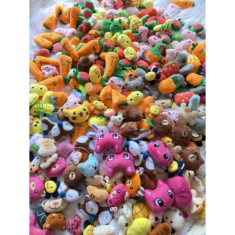 Gấu bông gắp thú mini 3-10cm giao ngẫu nhiên (hàng mới 100%)