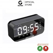 Loa bluetooth không dây kiêm đồng hồ báo thức Gutek G11 màn hình tráng gương