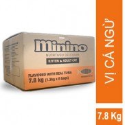  6 gói thức ăn mèo minino 1,3kg