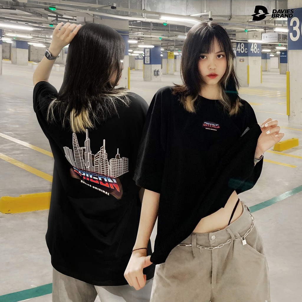 Áo thun nam tay lỡ form rộng New City - Oversize Tee local brand DAVIES