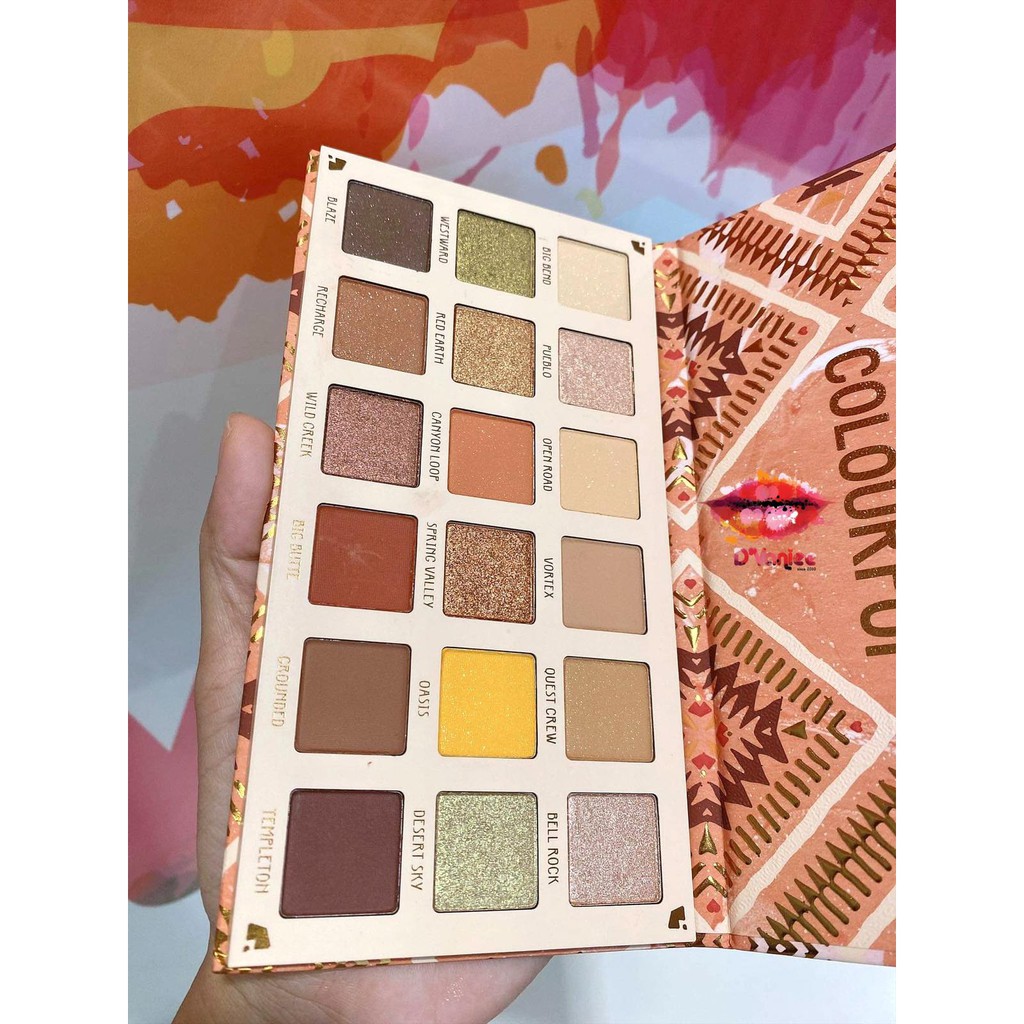 Bảng Phấn Mắt COLOURPOP Sandstone Eyeshadow Palette