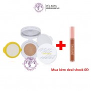Phấn nước kiềm dầu Lemonade dual matte addict cushion