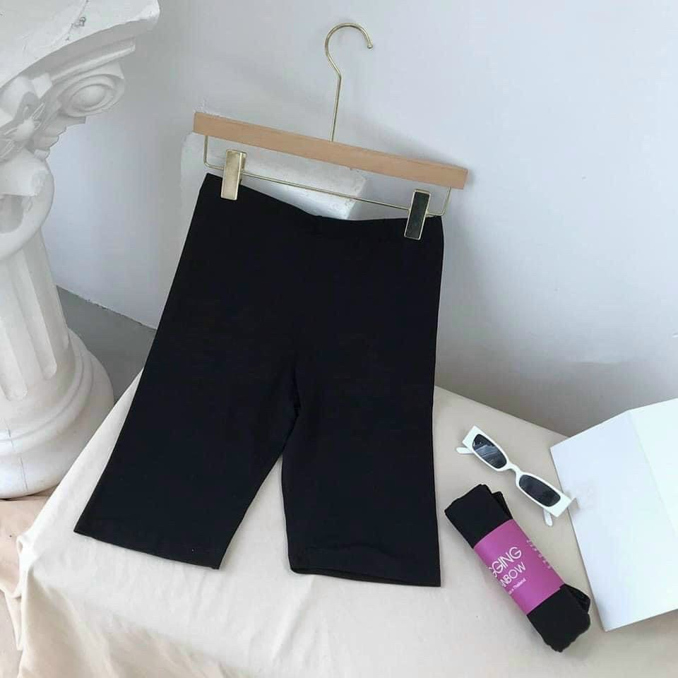 Quần ngố nữ- Quần Legging Rainbow đùi hót hít